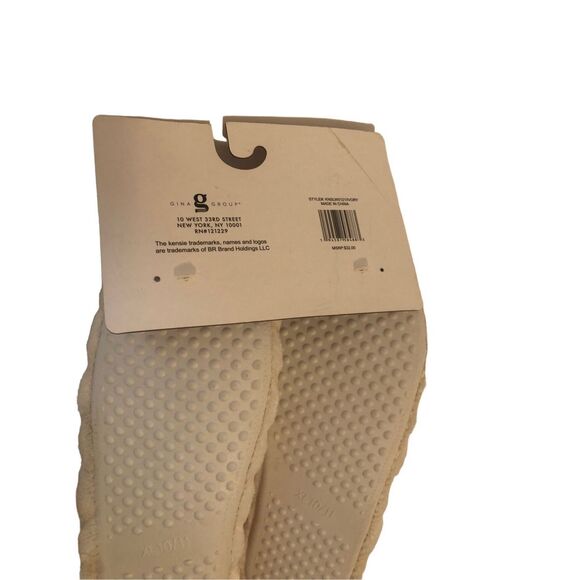 Kenzie Memory Foam Slippers Elastic Strap Slip On Size 10/11 NEW - Picture 7 of 9